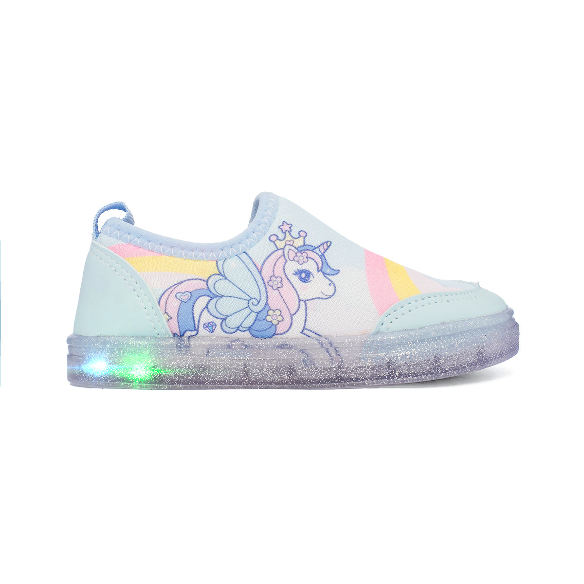 Tênis Infantil Feminino Menina Feliz Funfy Led 550a