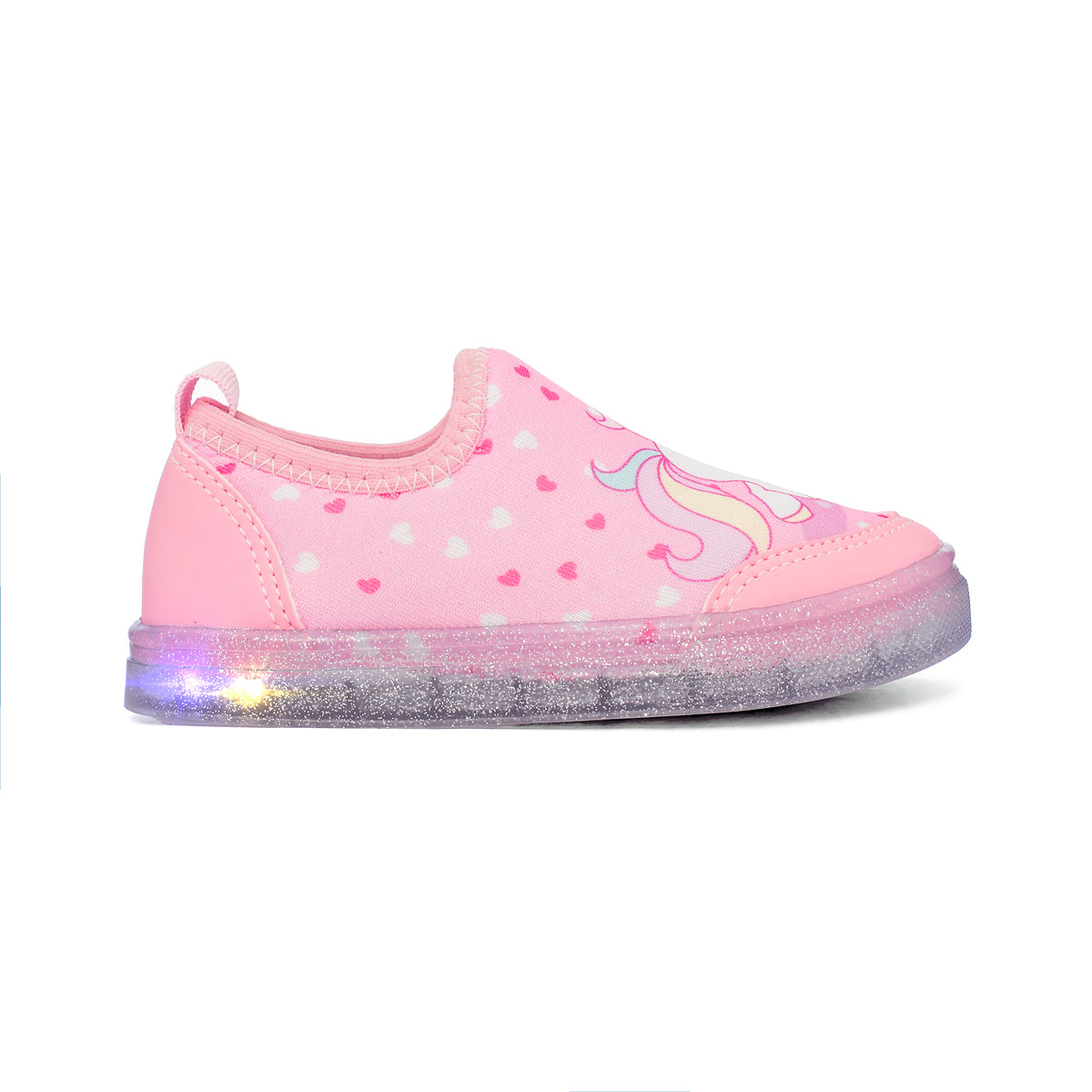 Tênis Infantil Feminino Menina Feliz Funfy Led 550a