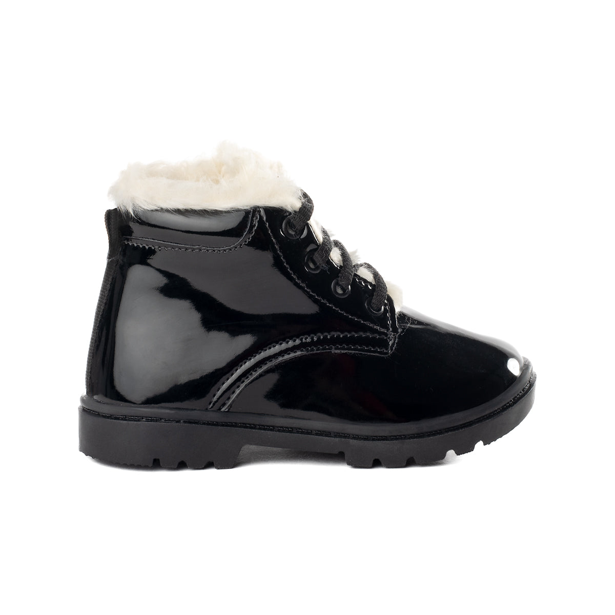 Bota Infantil Feminina Funfy Comfy Preta 2001A