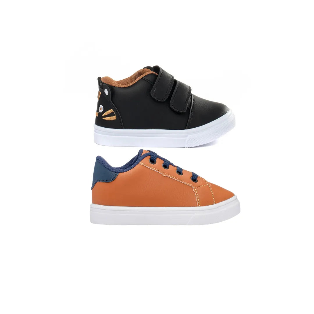 Combo 2 Tenis Masculino Infantil Confortáveis e Leves Menino Funfy