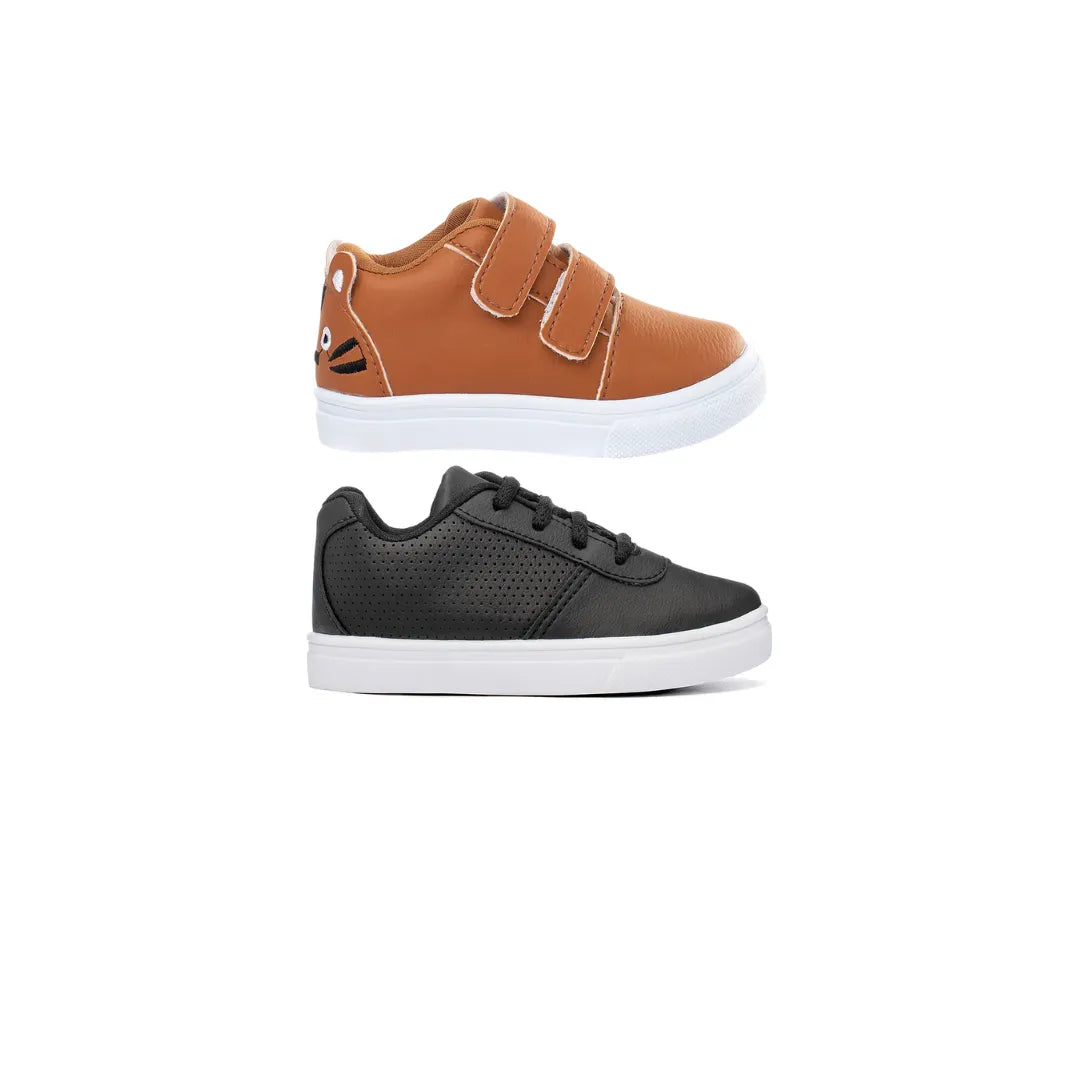 Combo 2 Tenis Masculino Infantil Confortáveis e Leves Menino Funfy