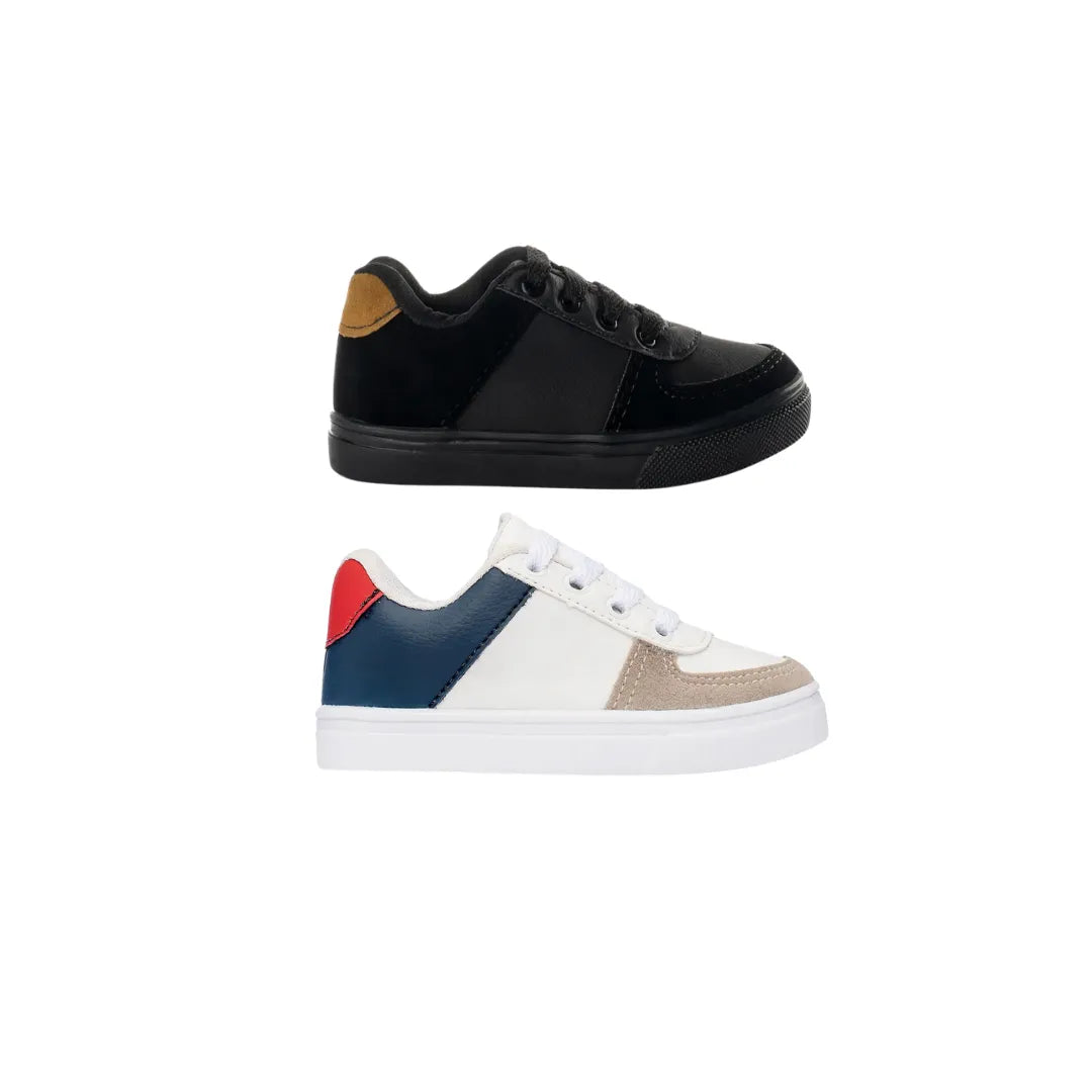 Combo 2 Tenis Masculino Infantil Confortáveis e Leves Menino Funfy